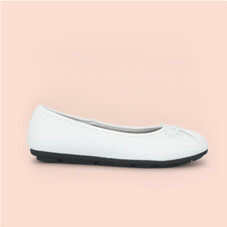 Basket Weave Ballerina EE Fit Pump - LJ971